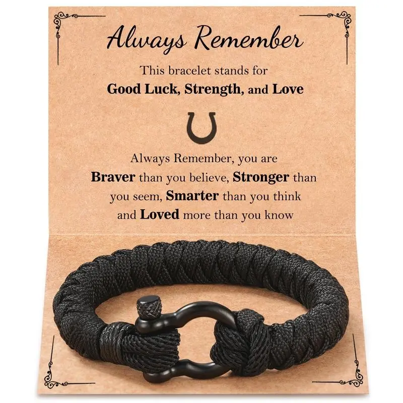 To My Boy Bracelet, Christmas Stocking Stuffers for Teens, Gifts for Teenage Boys, Men, Son Birthday Gift