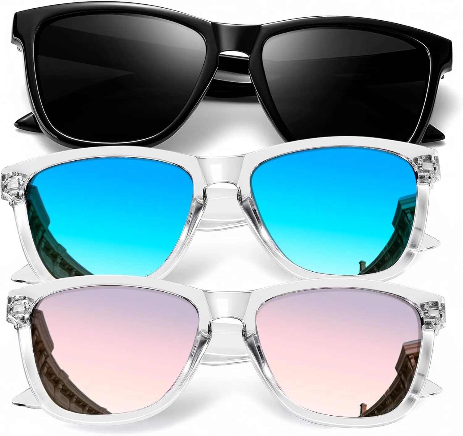 A14-Black/Ice Blue/Pink