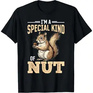 Funny Squirrel Designs ForMen Women Chipmunk Lovers T-Shirt