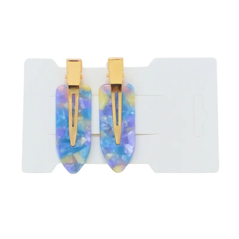 Creaseless Hair Styling Clips (Eco-Friendly Cellulose Acetate Material)