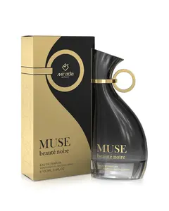 Mirada Muse Beauté Noire Eau de Parfum 100ml - Top Notes Blood Mandarin & Frambuesa, Middle Notes Canela & Jazmín Africano, Base Notes Ámbar & Miel Blanca