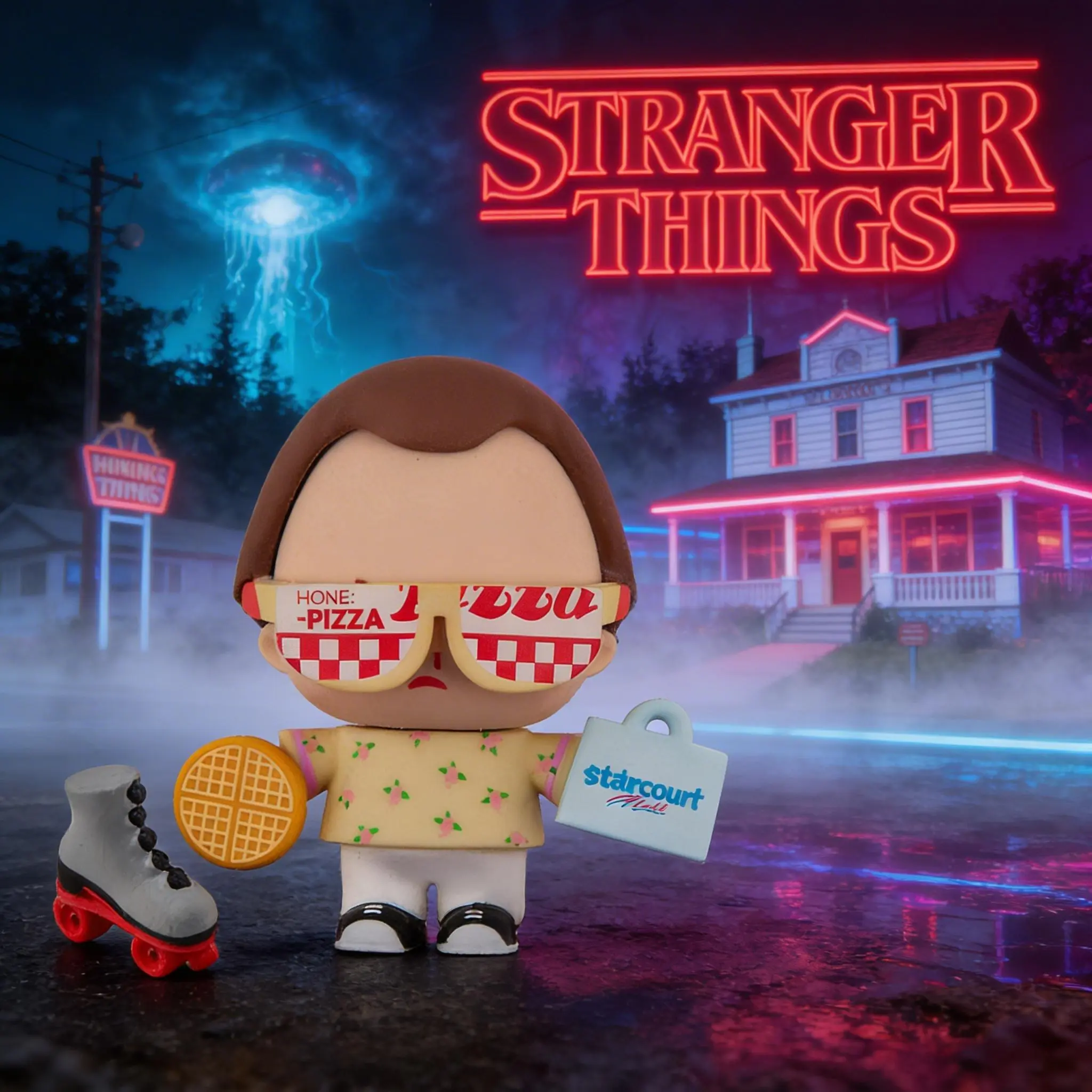 Stranger Things Officially Licensed Novelty Erasers Drawing Writing Supplies Eleven Surfing Jelly Erasers Cute School Supplies Character Correction Erasers 1Pc Netflix