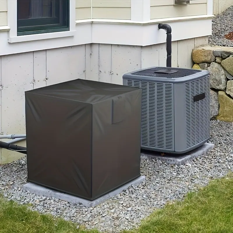 Heavy-Duty Full-Coverage Outdoor Central Air Conditioning Cover, Air Conditioner Cover, Outdoor Unit Cover, 32x30x30 Inches, Effective Protection, Durable Design