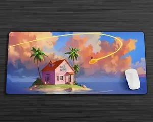 Dragon Ball Z Kame House Mouse Pad | Anime Mouse Pad Store