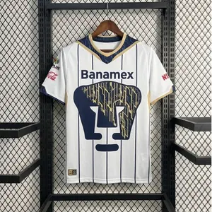 [Hot Jersey] - Pumas UNAM 2009-10 Home Soccer Jersey - Full Print Logo