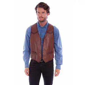 The Charlie Leather Vest