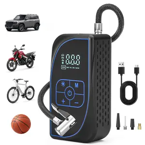 【FathersDayGift】NeoAuto  Portable Digital Car Tire Inflator Portable Car Tire Inflator Pump 150PSI Digital