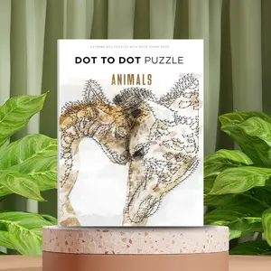 Relaxing Puzzle Drawing Book, Coloring Books, 20 Pages, Ideal Gift Choice, Fun and Stress Relief, Perfect for Leisure Time, No Pen Included