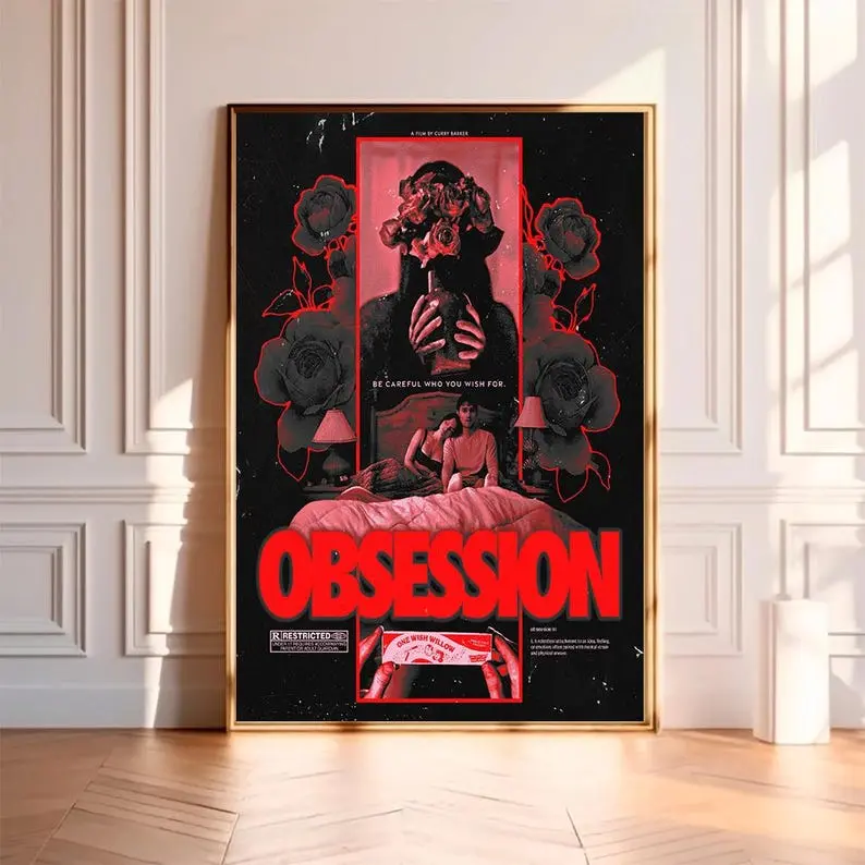 Obsession (2026)--Movie Poster,High Quality Canvas Print, Wall Art, Room Decor, Art Poster For Gift Unframed