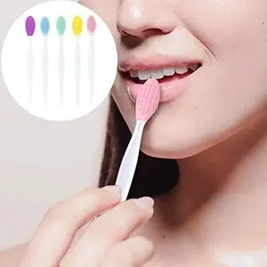 2 pcs Double-Sided Soft Exfoliating & Massaging Facial Cleanser, Blackhead Remover Tool, Smooth Skin, Formaldehyde-Free, Ideal for Men, Women & Family Skincare