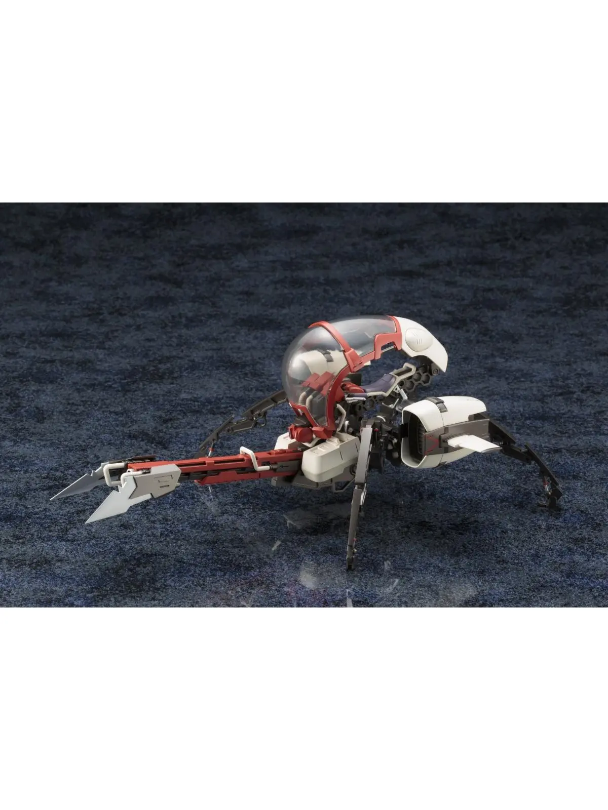 212 MAIN Kotobukiya HG003 Hexa Gear Blockbuster Shine Silver Model Kit - Build Your Own High-Mobility Battle Aircraft with Fly Thruster and Combat Vehicle Elements