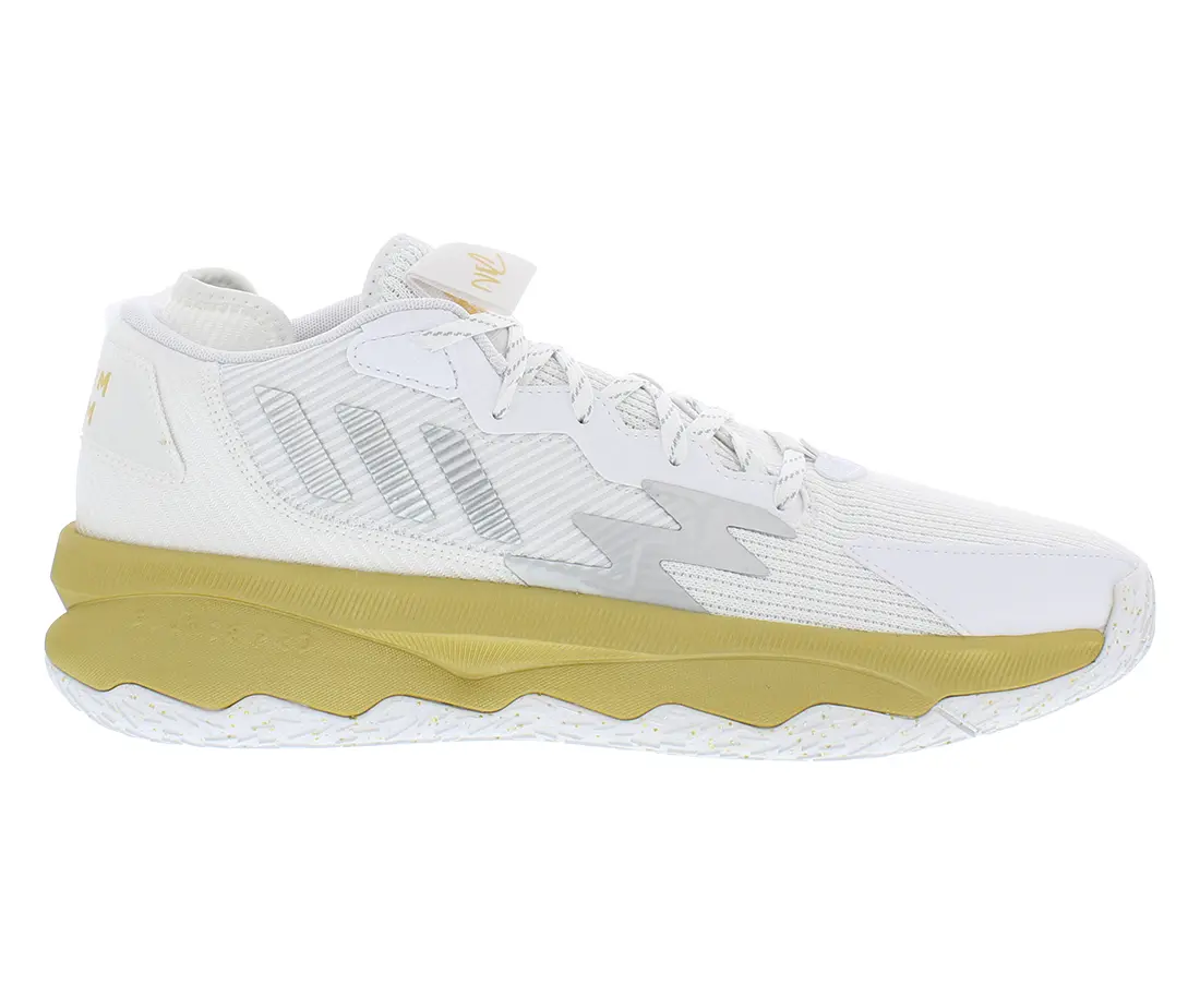 Adidas Dame 8 Unisex High-Performance Basketball Sneakers - Court Style Casual Wear, Closed-Toe Athletic Training Footwear with Unisex Look