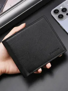 Men's New Multi-Card Functional Business Zipper Wallet, Durable Bifold Wallet, Elegant European Style Wallet with Multiple Compartments for Daily Use