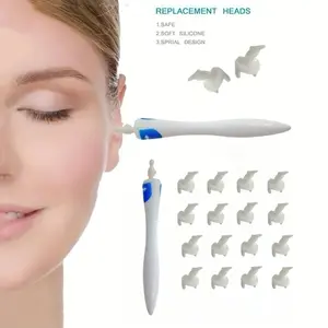 Rotating Screw Ear Cleaner Tool, Silicone Ear Pick Cleaning Tool, Safe and Effective Ear Care Accessory, Ideal for Daily Use