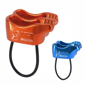 NewDoar ATC Guide Belay Device - 25KN Rated Aluminum Descender for Rock Climbing & Rappelling | CE/UIAA Certified | V-Groove Rope Control