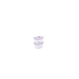 Latchlok Click Rose Container - 0.9 Cups (Set of 2)