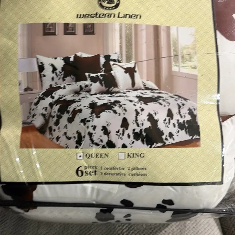 Comforter queen  6 pcs
