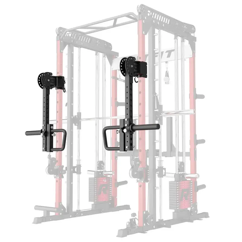 RITFIT Adjustable Lever Arm Attachment - Heavy-Duty Q235 Steel Home Gym Kit Accessory, 260 lbs Capacity, Quick-Adjust Dual Locking for Safer Training