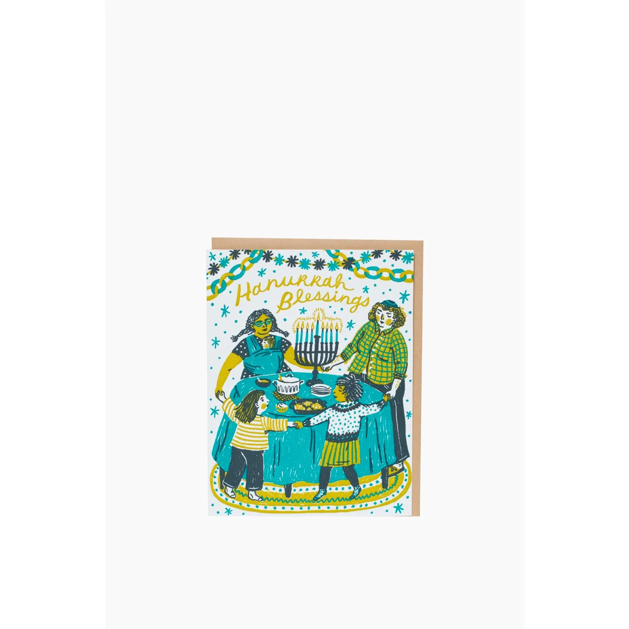 Hanukkah Blessings Card