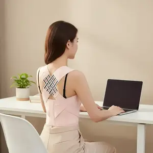 Advanced Back Brace Trainer, Youth Posture Corrector Belt, Unisex Posture Support Strap, Ideal for Home Office Use, Enhances Bad Posture, Posture Straps