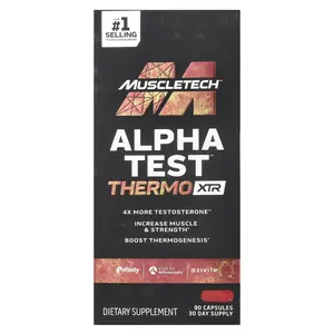 MuscleTech AlphaTest™ Thermo XTR, 90 Capsules