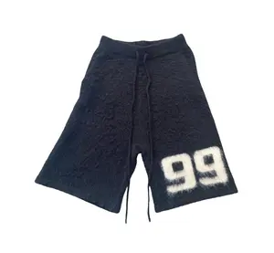 Mohair Shorts Black
