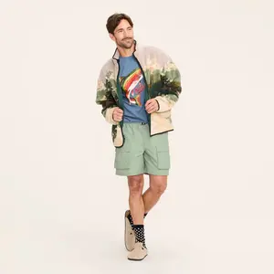 Men's Mid-Rise Cargo Shorts - Woolrich Aqua S