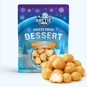 Freeze Dried Dessert Belgian Cream Puffs