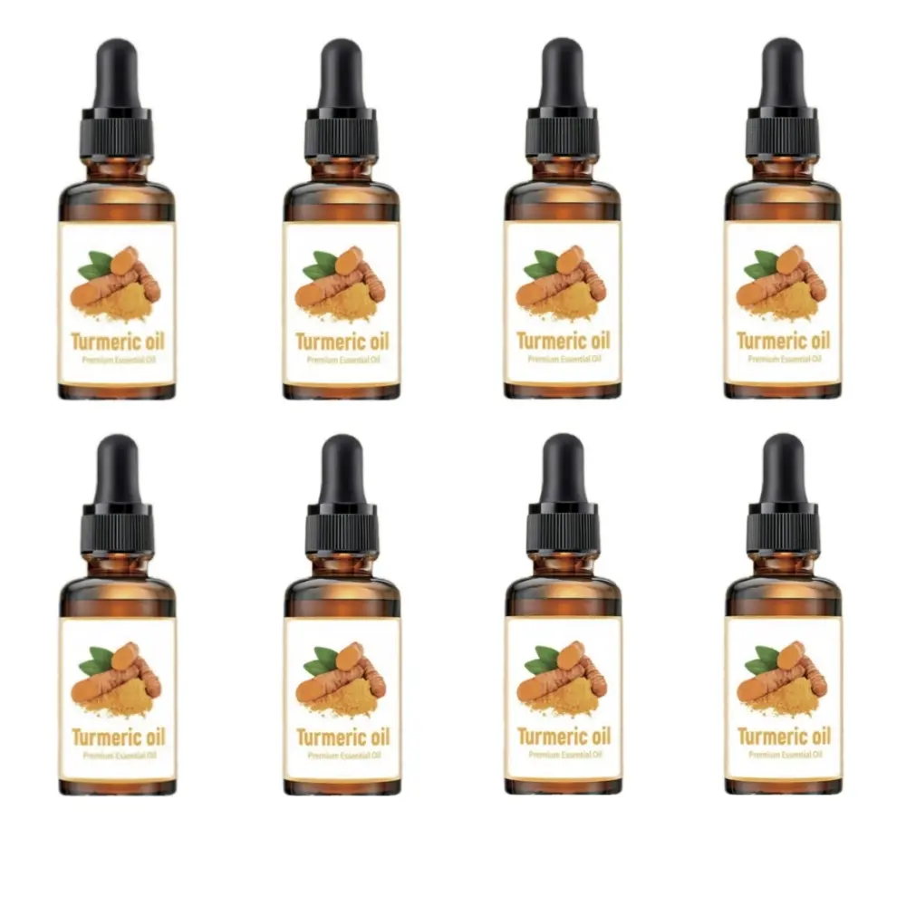 Natural Turmeric Facial Oil,30ml/bottle Moisturizing Facial Oil, Daily Skincare Hydrating Set for Women & Men, Skin Cosmetic Care Kit for All Skin Types, Body Oils, Body Oil Moisture,summerwins DealsForYouDays