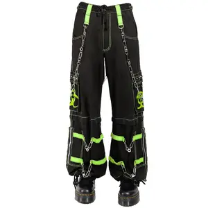 Tripp Biohazard Zip Off Pants [BLACK/LIME]