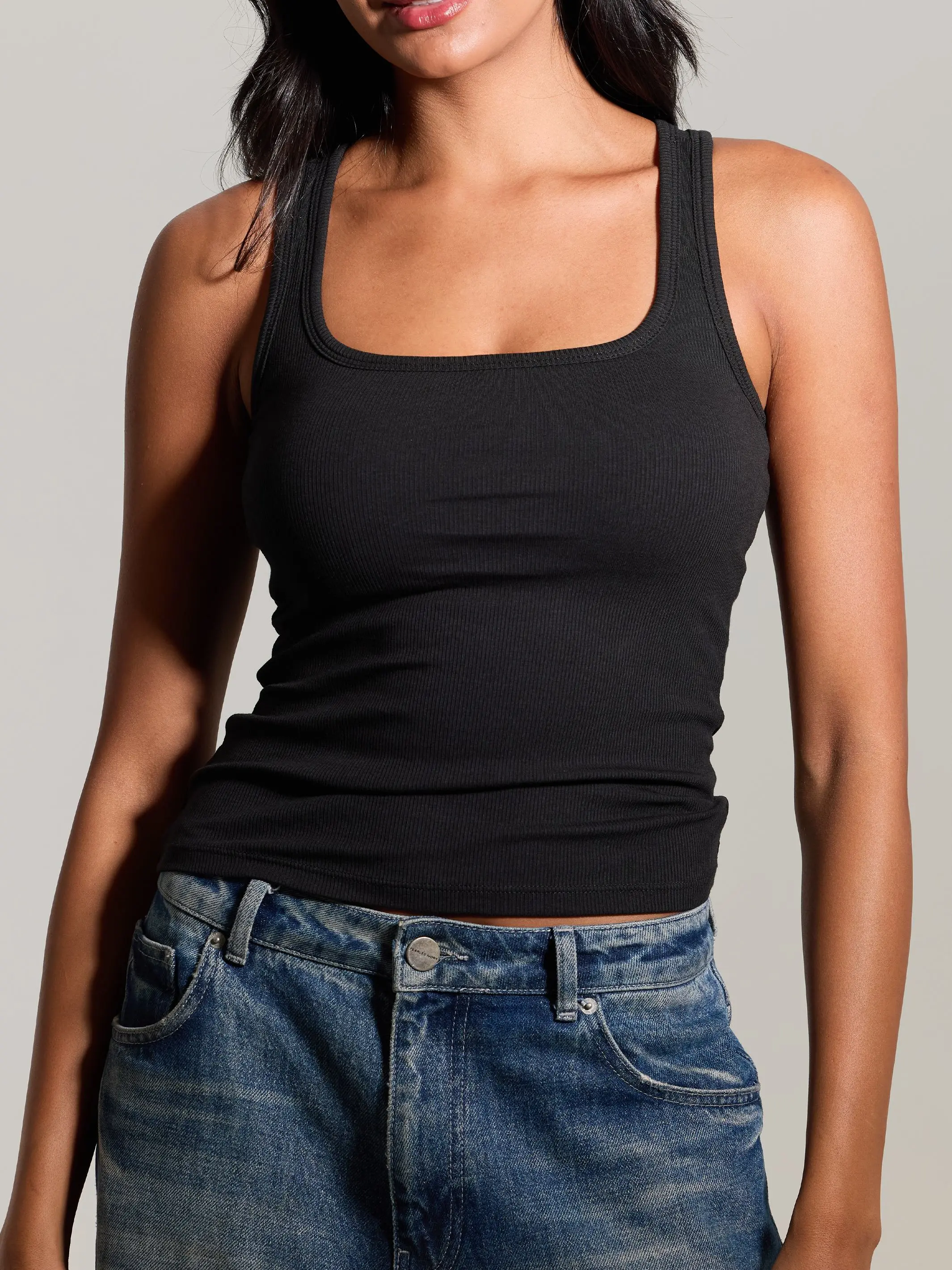 klassy Scoop Neck Brami Tank - Sleeveless Camisole, Comfortable Fit,  Womenswear