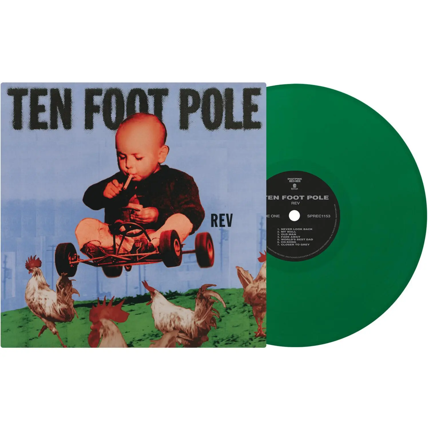Ten Foot Pole - Rev - 30th Anniversary - Evergreen  [VINYL RECORD - LP] Colored Vinyl, Green