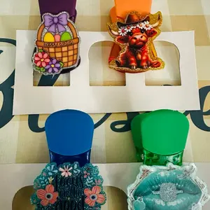 Magnet Clips for Home and Work - Innovative Magnetic Clips for Organization with Easy Attachment and Convenient Design creative badge funny reel