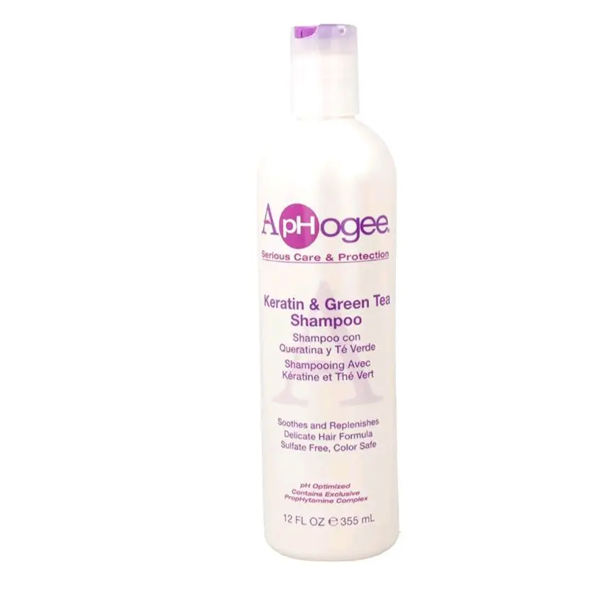 Aphogee Keratin & Green Tea 12-ounce Shampoo for Strong, Clean & Soft Hair 12 Ounce