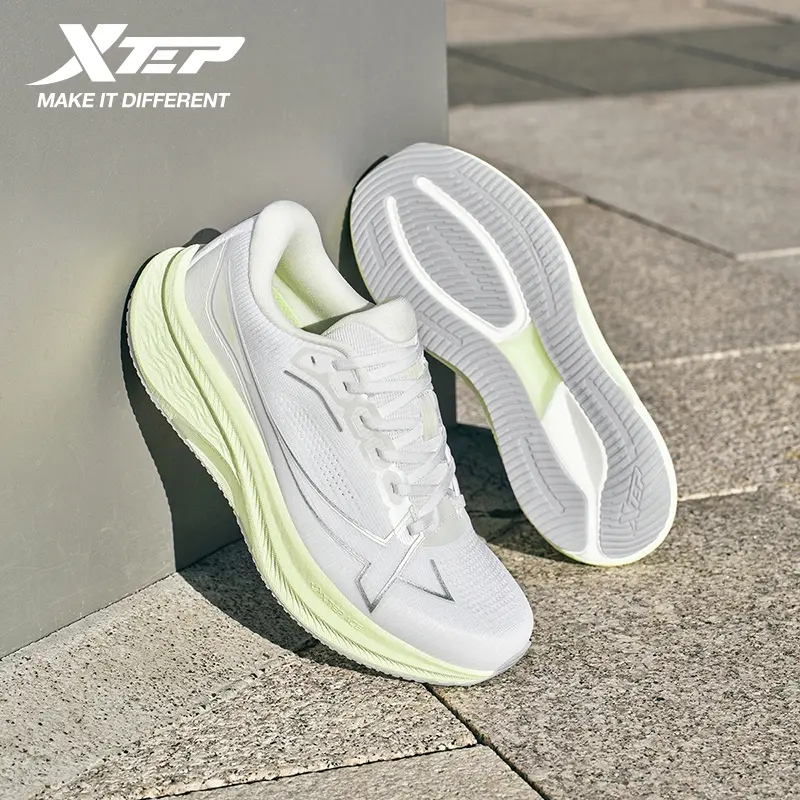 Xtep 2000KM+ Running Shoes with X-Dynamic Foam Technology White