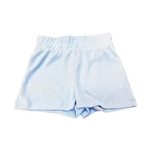 Tweenstyle by Stoopher - Baby Blue Hacci Wide Waist Short
