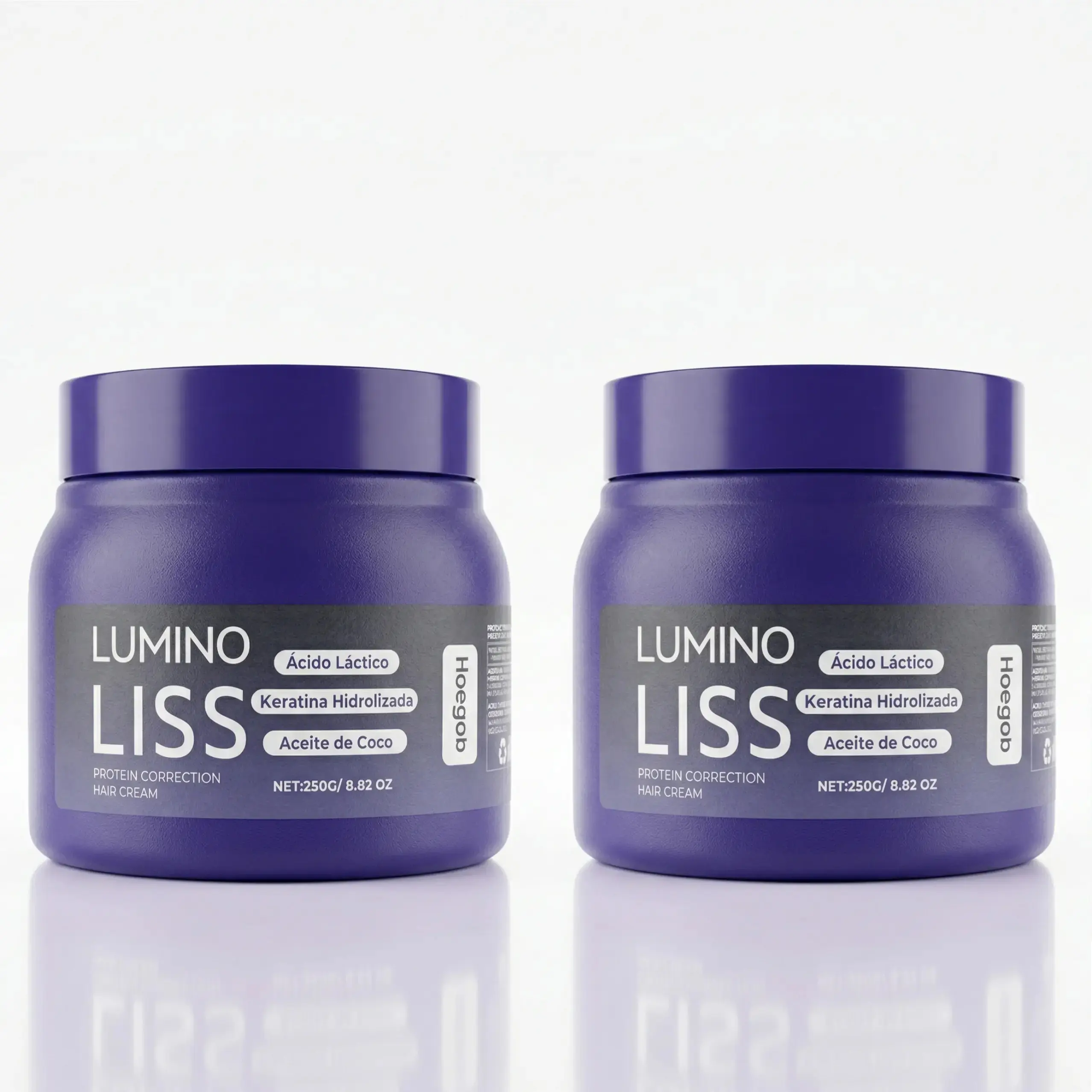 Keratin Hair Mask Cream, Anti-Frizz Smoothing Treatment for Deep Repair & Hydration, Nourishing Protein Hair Care for Dry & Damaged Hair, Alcohol & Formaldehyde-Free, 250g (8.8 oz)