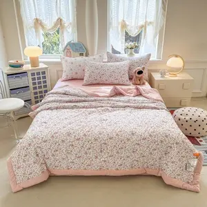 Soft Summer Cooling Blanket, Ice Touch Thin Quilt, Comfortable Air Conditioning Throw, Single Bed/double Bed, Bedroom & Dorm Use