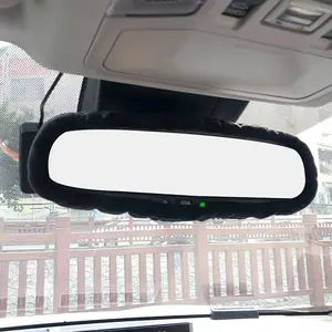 Car Rearview Mirror Cover, Car Rearview Mirror Decorative Cover, Car Interior Accessories