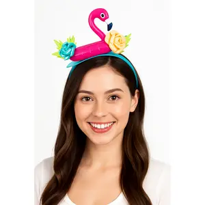 Summer Flamingo Pool Party Headband