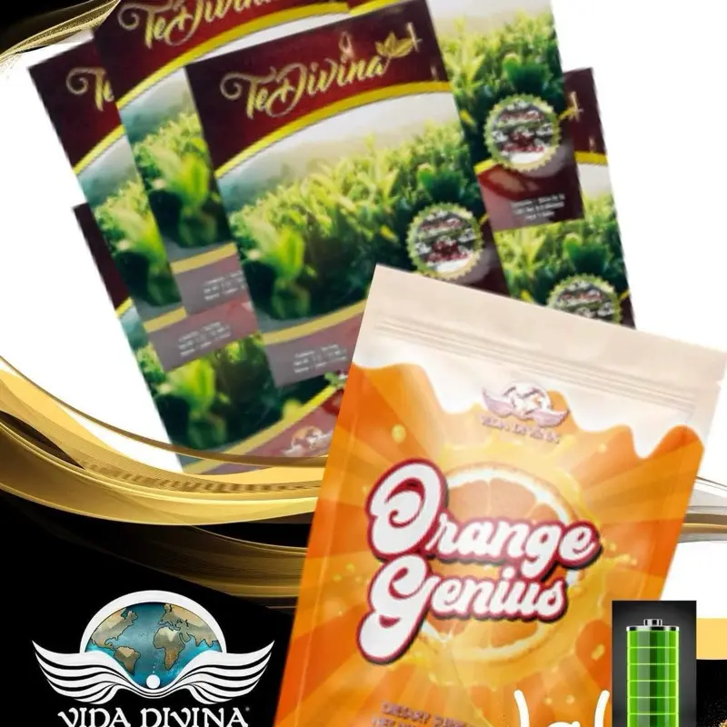 Orange Genius Juice Beverage - 30 Servings of Natural Ingredients