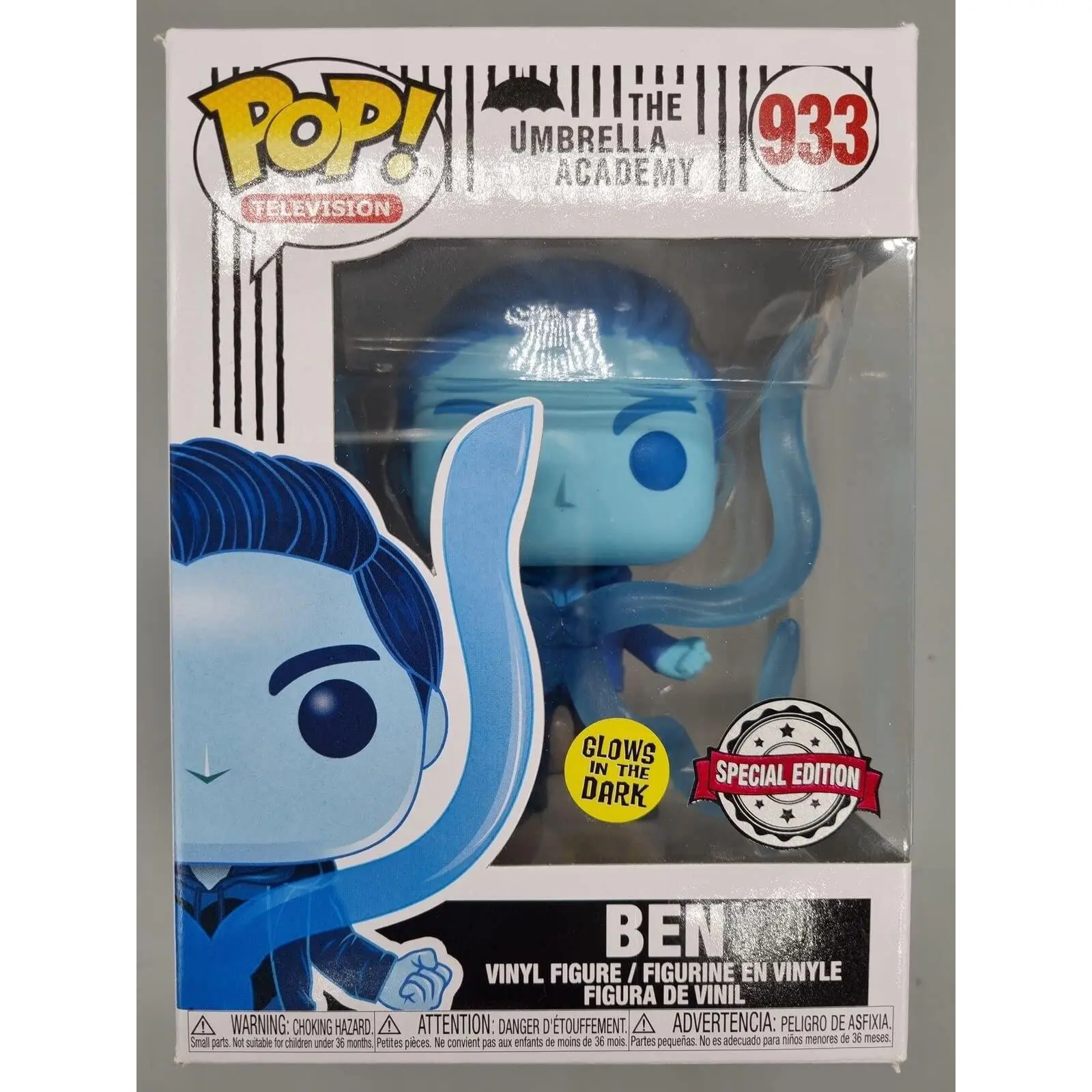 Funko POP! Television - The Umbrella Academy Ben (Glow-in-The-Dark) Exclusive