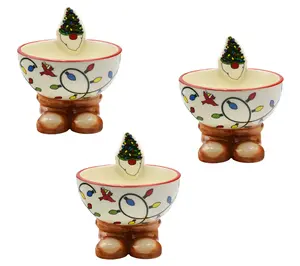 Temp-tations Seasonal Set of (3) 8-oz Footed Ramkeins