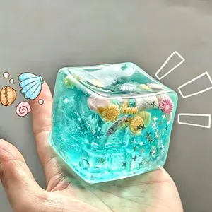 Ocean Theme Stress Relief Gift Set, Includes Seashells & Stars, Realistic, Squishable, Durable, Perfect for Birthday Parties