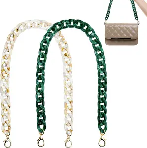 2 count Fashion  Purse Strap, Handbag Chain Replacement, for Evening Clutch Handles Bag DIY