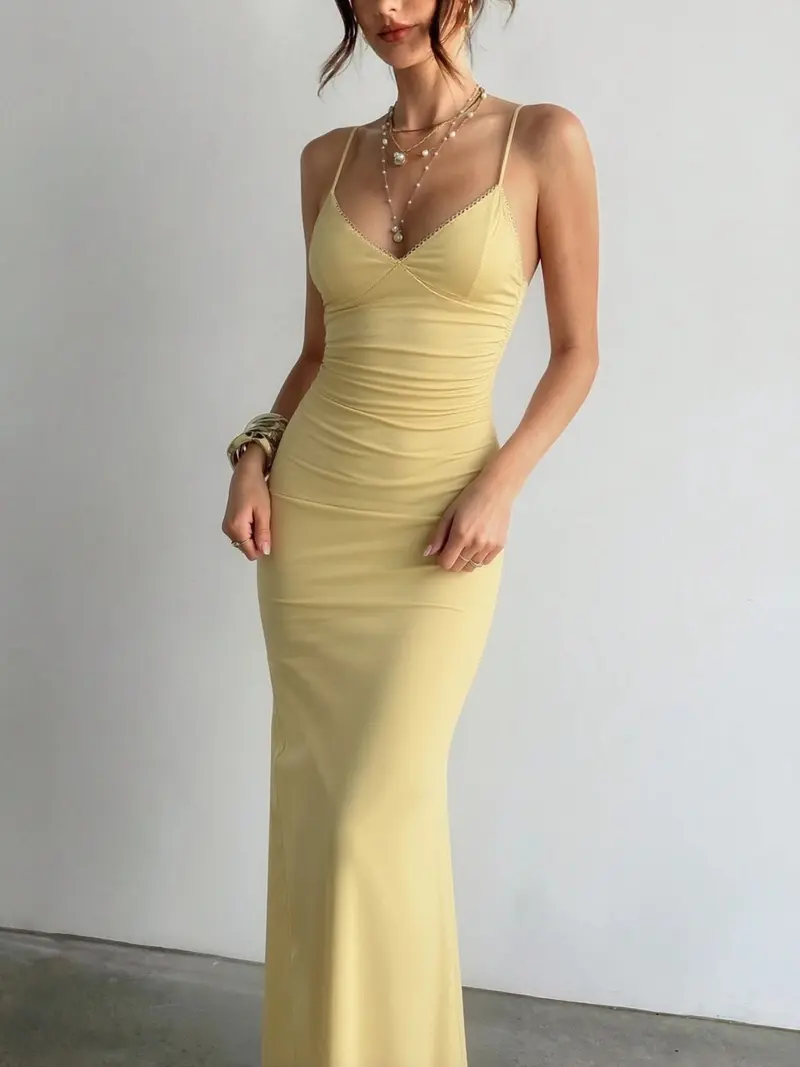 bodie dress - pastel yellow - TikTok Shop bodie dress - pastel yellow - TikTok Shop