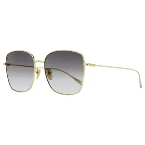 Gucci Square Pendant Sunglasses GG1030SK 003 Gold 60mm