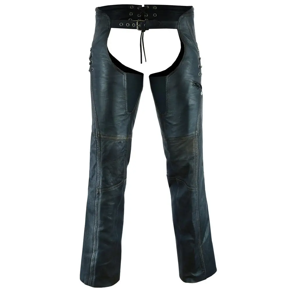 Rider Glam - Women's Motorcycle Leather Chaps