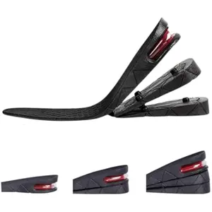 Invisible Height Increasing Insolr,1 Pair Breathable Comfortable Sports Insole,Detachable Height Increasing INsole,Height Increase Insole