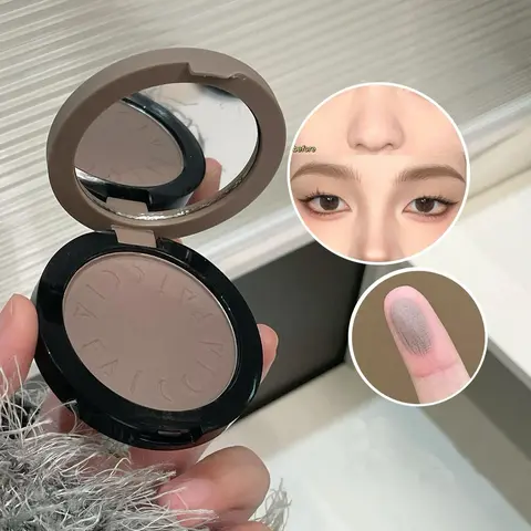 Matte Bronzer Palette, 1 Count Waterproof Face Contour Palette, Makeup Palette for Women & Girls, Cosmetic Product for Daily Use, Highly Pigmented Makeup, Compact, Matte Buildable Contour, Contouring Palette, Facial Contouring Makeup, Beauty Bronzer